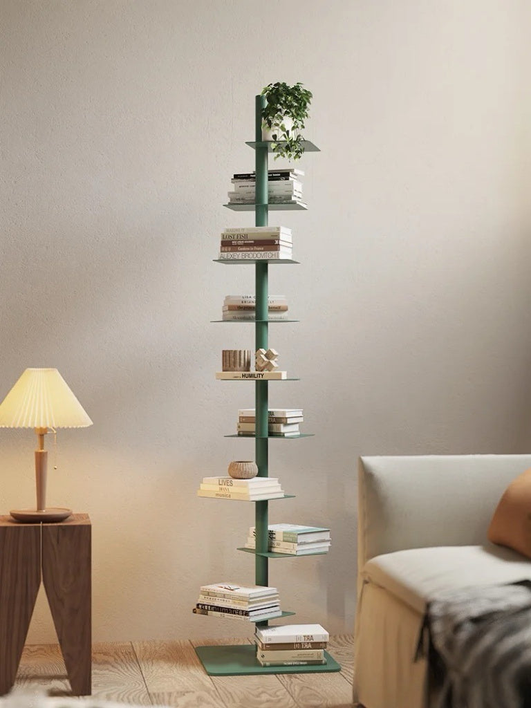 Soporte para plantas flotante de acero industrial Elara Haus
