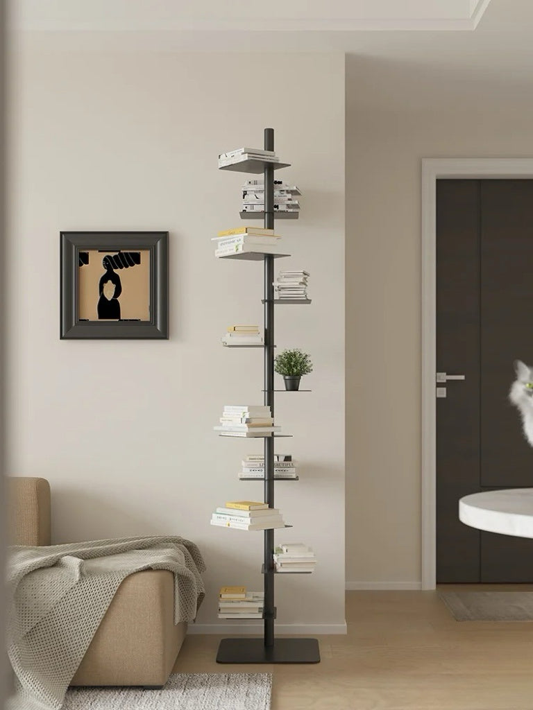 Soporte para plantas flotante de acero industrial Elara Haus