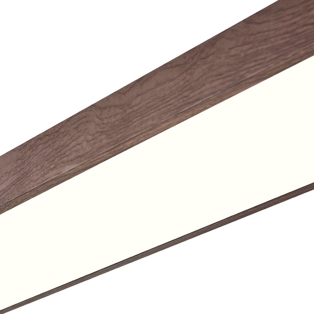 Elara Haus Japandi Roble Natural Ovalado LED Flush Mount