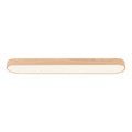 Elara Haus Japandi Roble Natural Ovalado LED Flush Mount