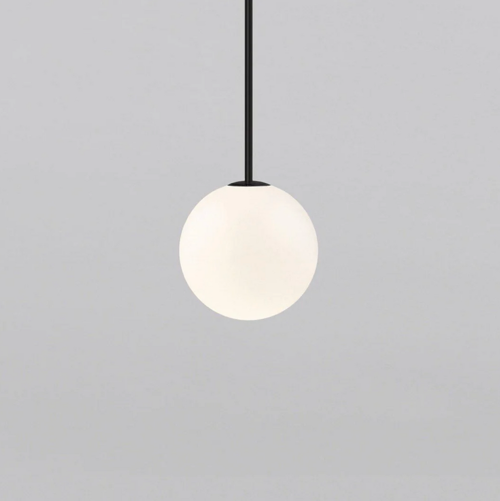 Lámpara Colgante de Vidrio Esmerilado Minimalista Elara Haus
