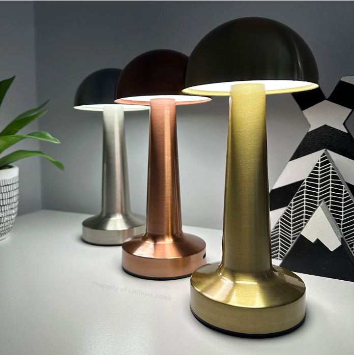 Lámpara Regulable Táctil Minimalista Elara Haus - Fija Portátil de Mesita de Noche