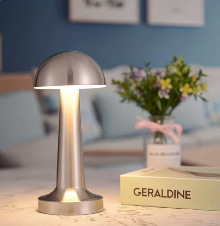 Lámpara Regulable Táctil Minimalista Elara Haus - Fija Portátil de Mesita de Noche