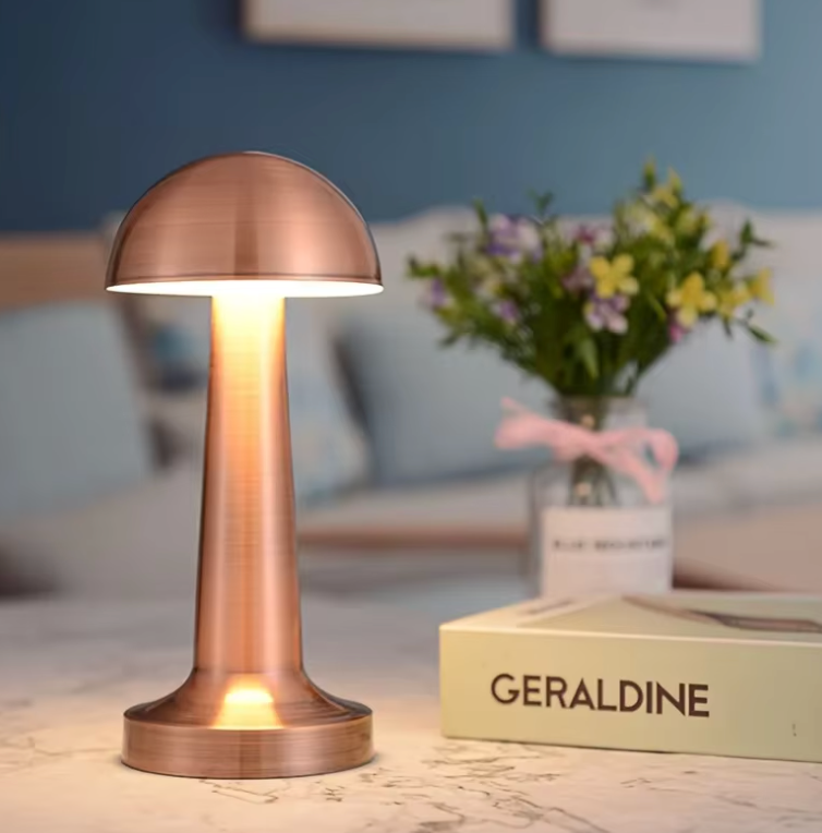 Lámpara Regulable Táctil Minimalista Elara Haus - Fija Portátil de Mesita de Noche