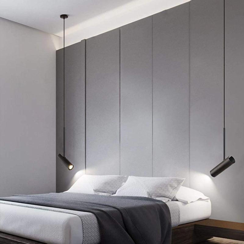 Lámpara Colgante de Metal Ajustable de Diseño Arquitectónico Moderno