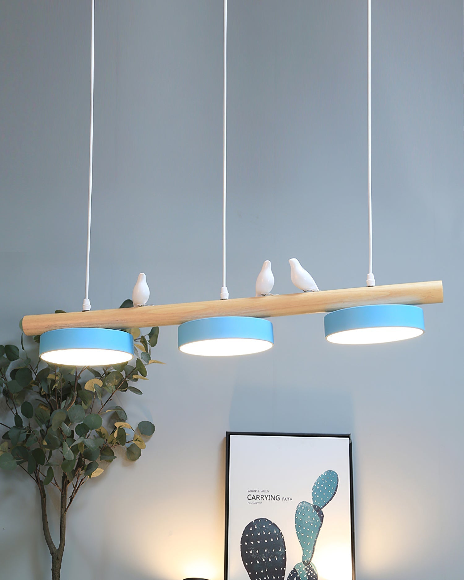 Suspensión de Pájaro Moderno Luz Decorativa Sienna