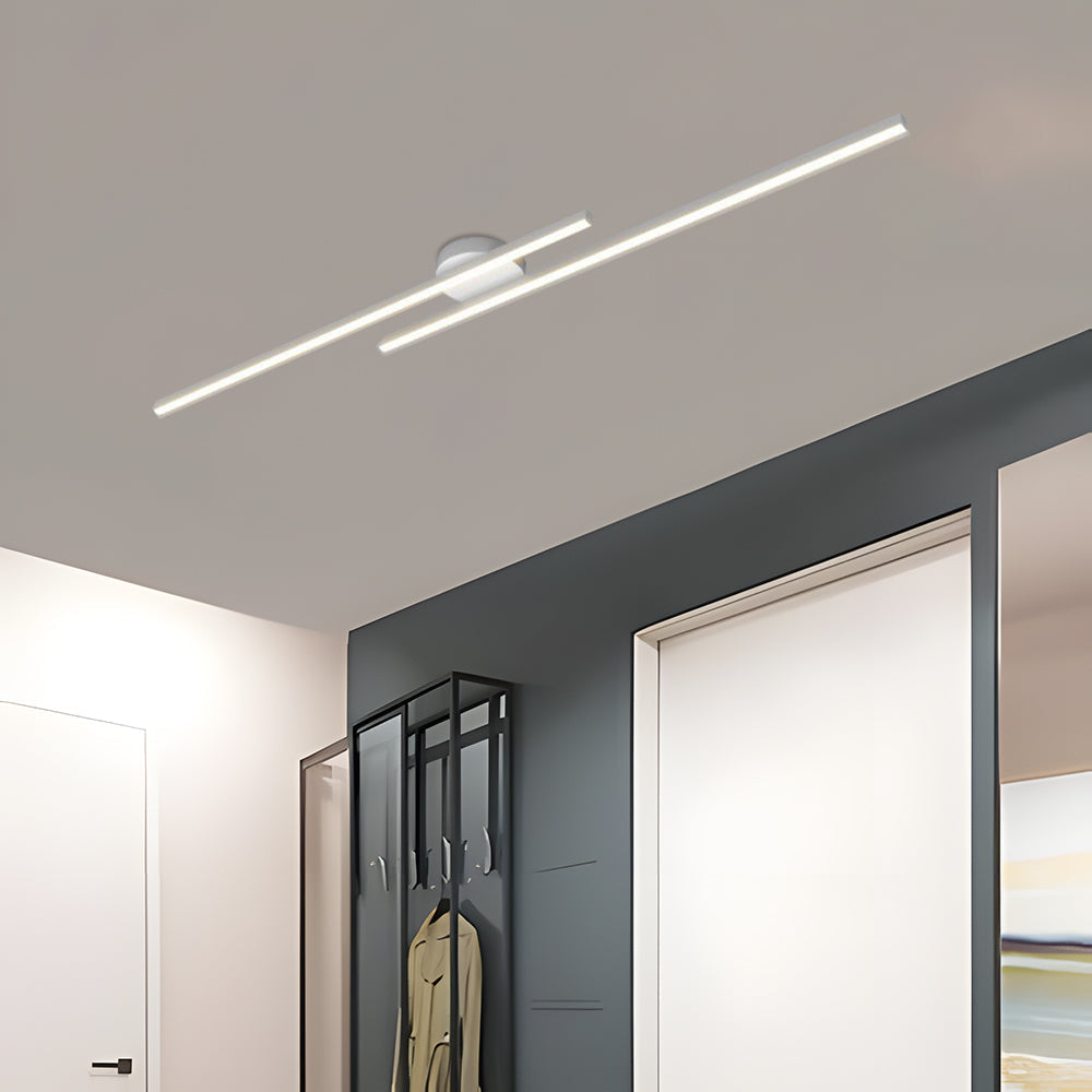 Elara Haus Lámpara de Techo LED Lineal Moderna - Tira de Aluminio