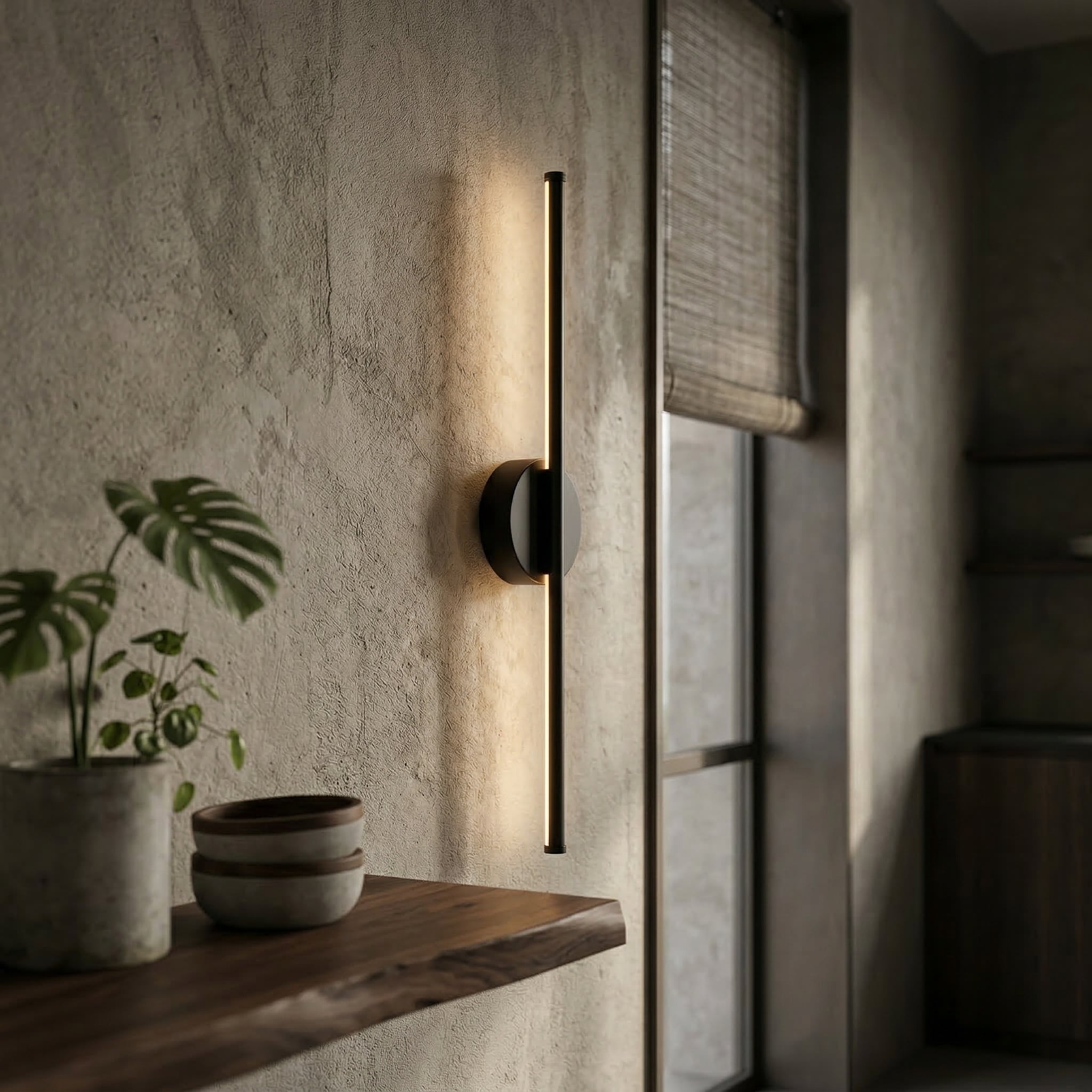 Elara Haus Lámpara de Pared LED Lineal de Aluminio Minimalista Moderna