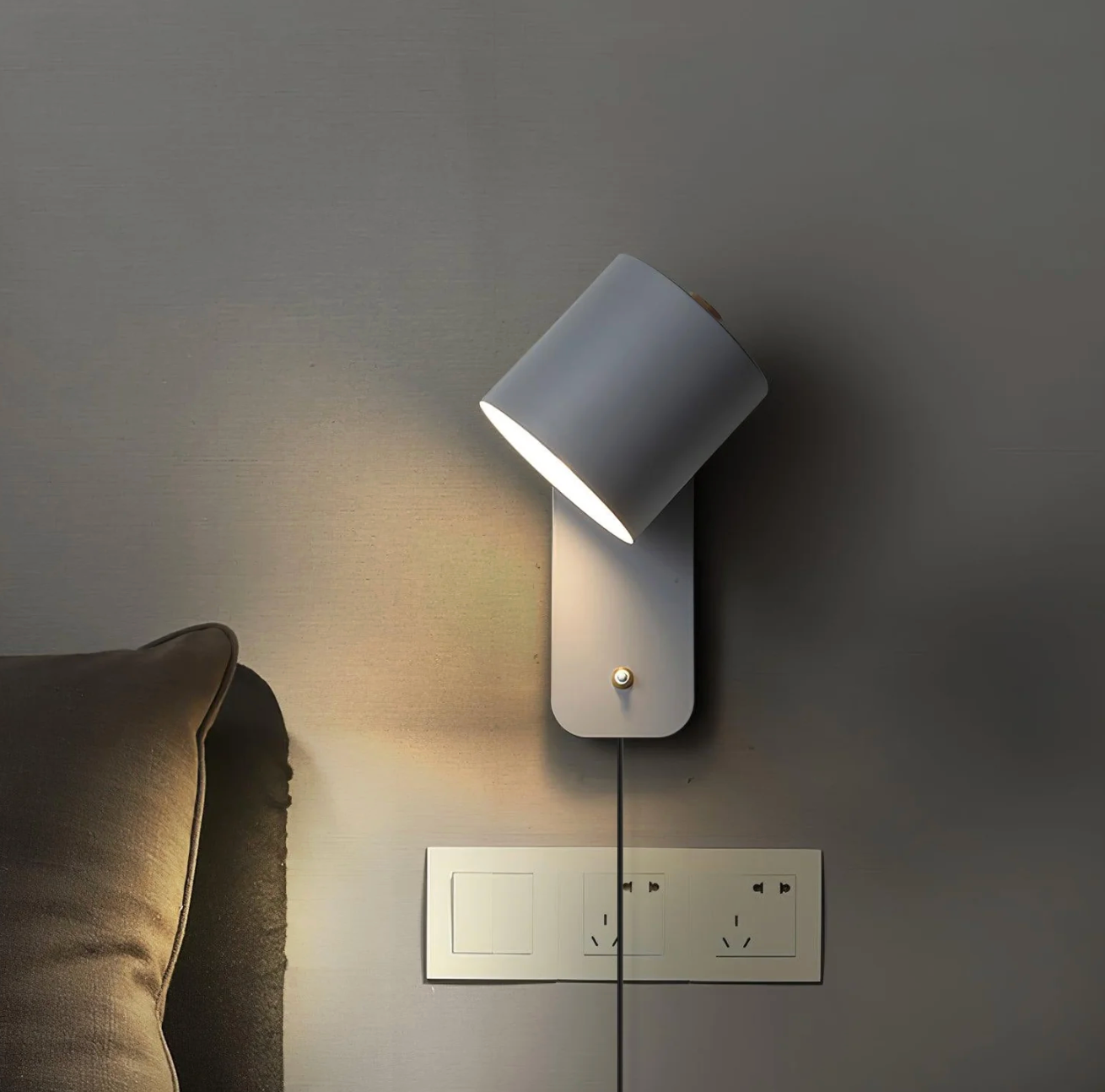 Lámpara de Pared de Lectura Moderna Pivotante