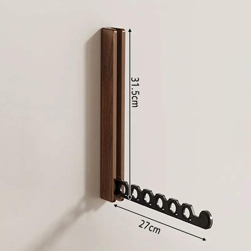 Elara Haus Modern Timber Collapsible Hanger Rail