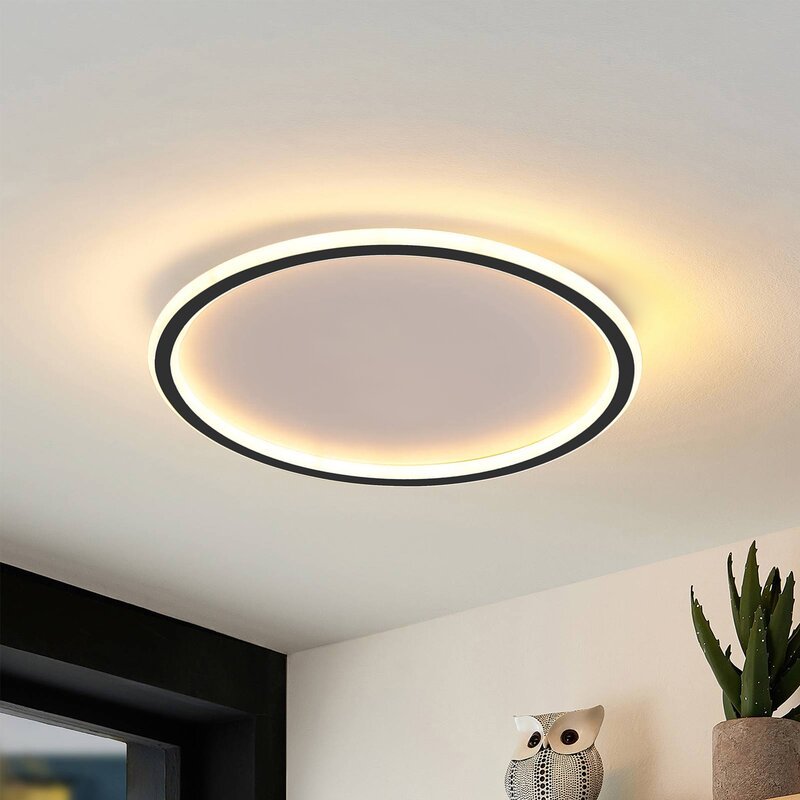 Moderno Anillo de Luz Blanca - Foco de Techo Redondo Hueco