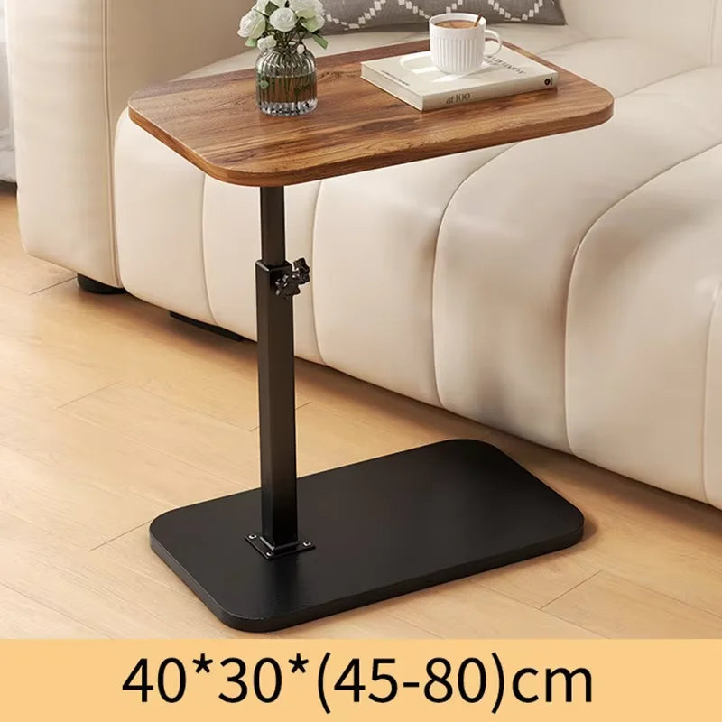 Mesa para portátil sobre la cama de madera moderna