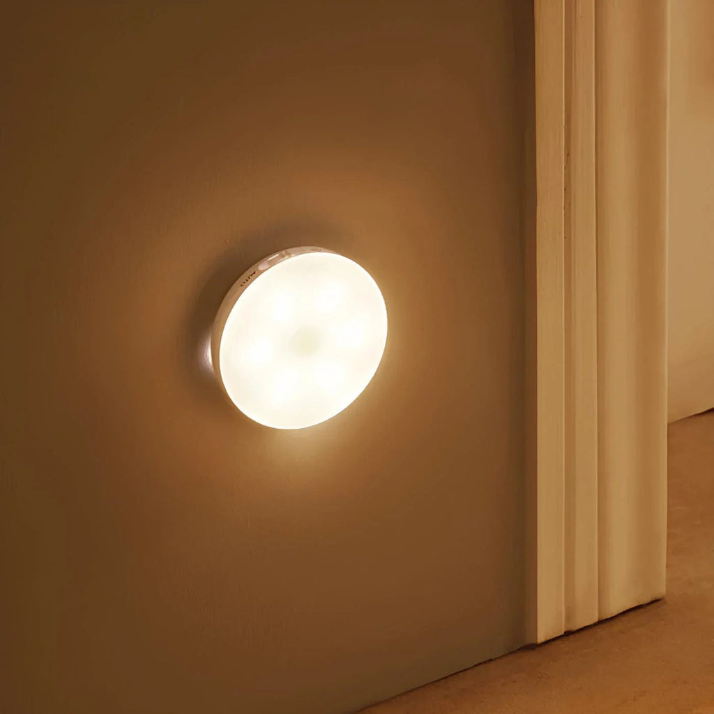 Elara Haus Luz Nocturna con Sensor de Movimiento - Luces Inalámbricas de Plástico Duradero para Interiores