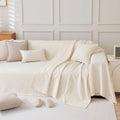 Elara Haus Mousoon Throw - Blanco Roto