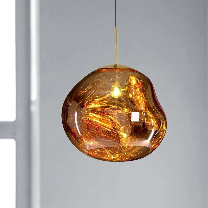 Lámpara Colgante Elara Haus - Iluminación de Cocina de Metal y Acrílico