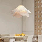 Lámpara Colgante Iluminación de Cocina en Metal y Tela
