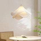 Lámpara Colgante Iluminación de Cocina en Metal y Tela
