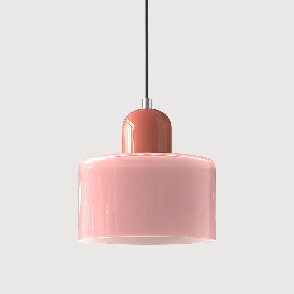 Elara Haus Lámpara Colgante Retro de Vidrio
