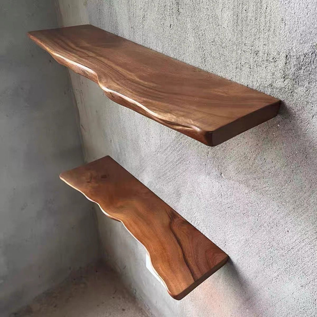 Estante Característico de Madera Dura Australiana Rústica Elara Haus
