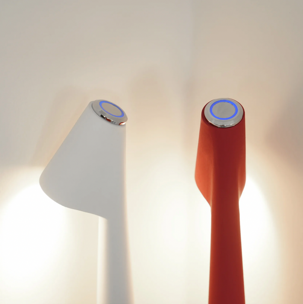 Elara Haus Lámpara Nocturna Minimalista Elegante - Lámpara Táctil Portátil