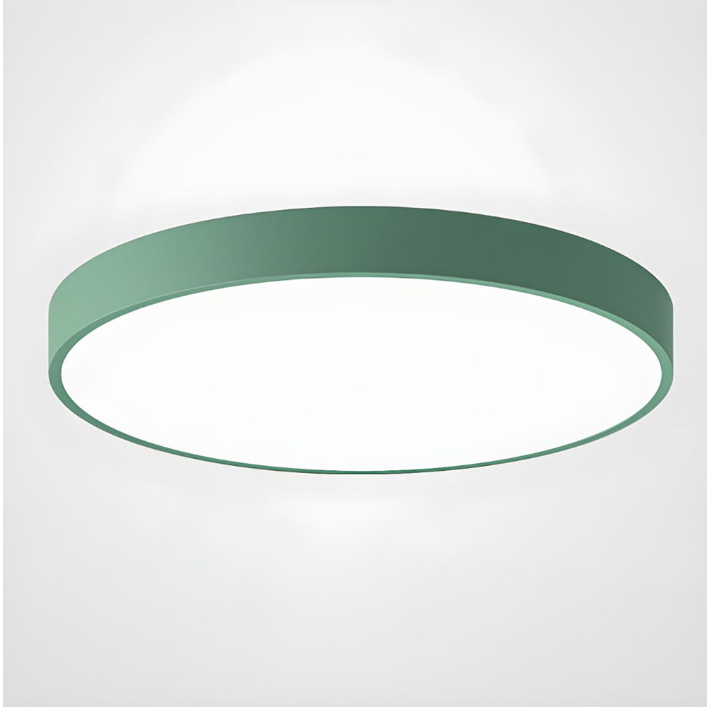 Elara Haus Lámpara de Techo Redonda Elegante - Disco LED Moderno