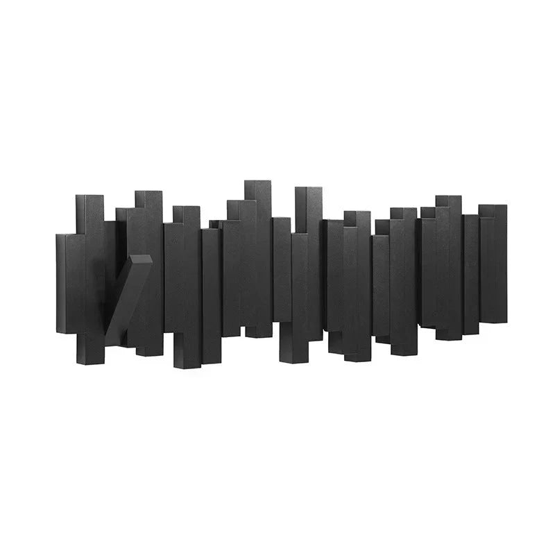 Perchero de Pared Ganchos de Madera Premium para Pared