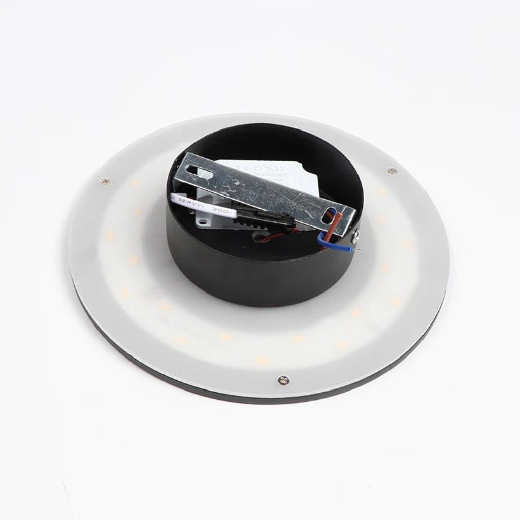 Aplique de Pared Luz de Pared LED Redonda de Aluminio con Retroiluminación