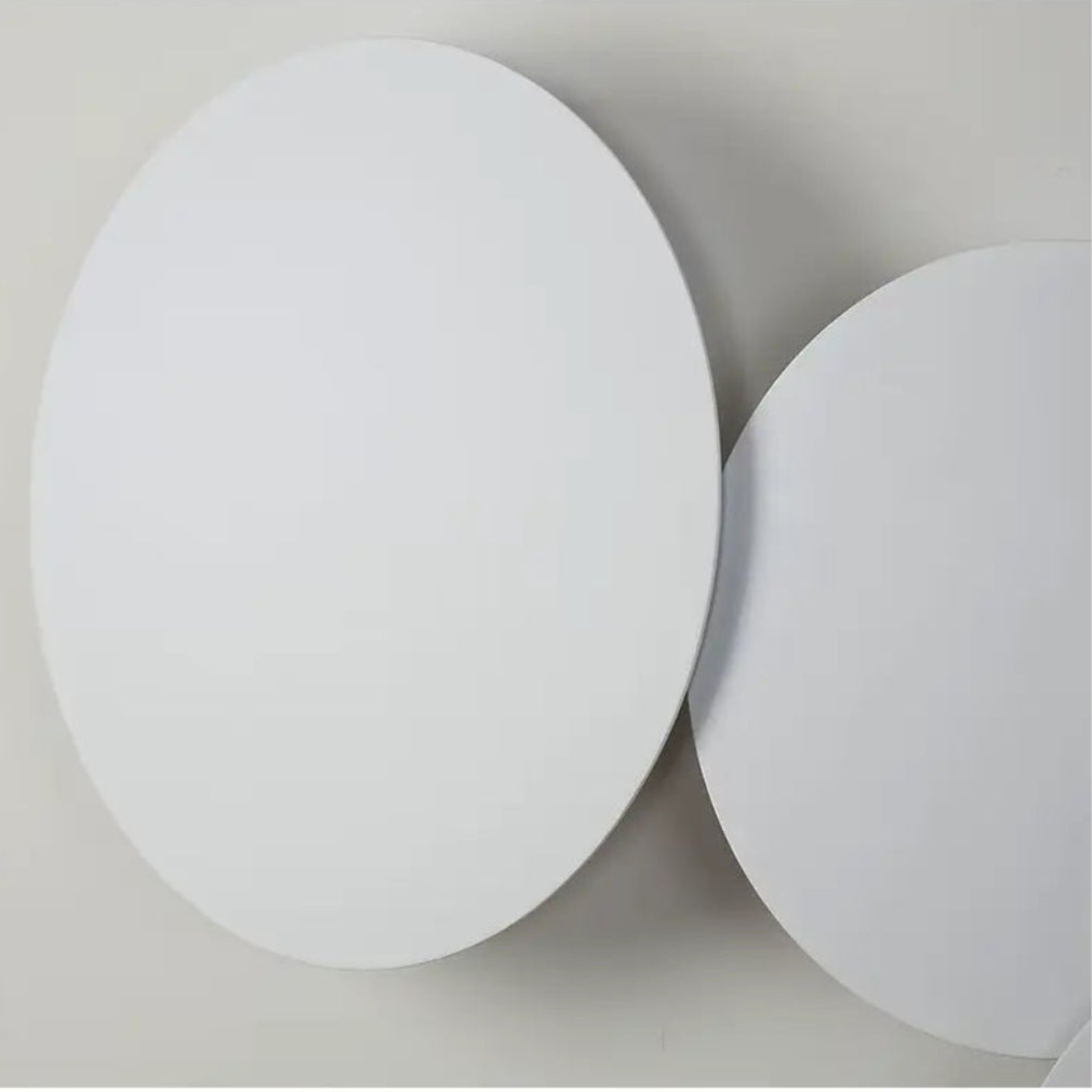 Aplique de Pared Luz de Pared LED Redonda de Aluminio con Retroiluminación