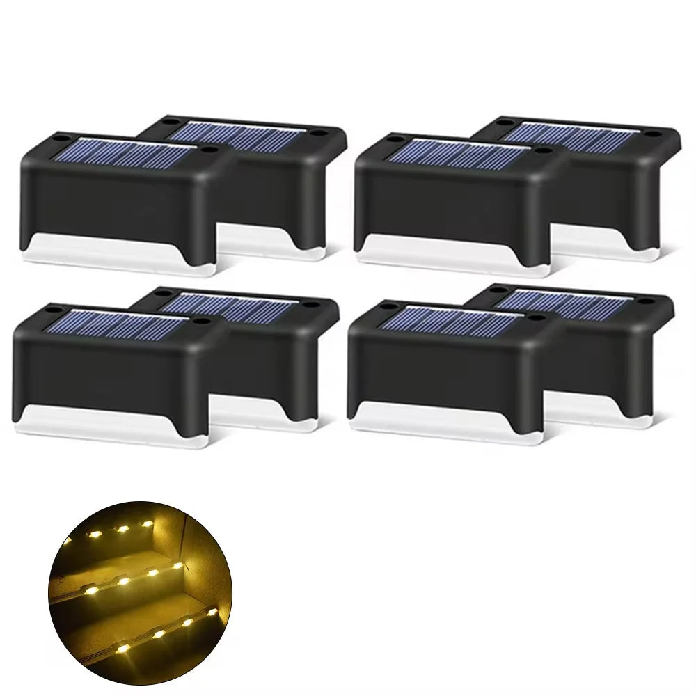 Luz de Escalera LED Solar Resistente a la Intemperie