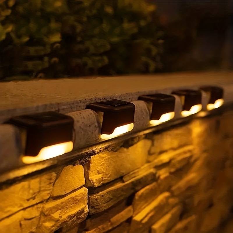 Luz de Escalera LED Solar Resistente a la Intemperie