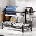 Secador de platos premium elegante – juego con escurridor de cocina a medida – solución estilosa y funcional para cualquier cocina