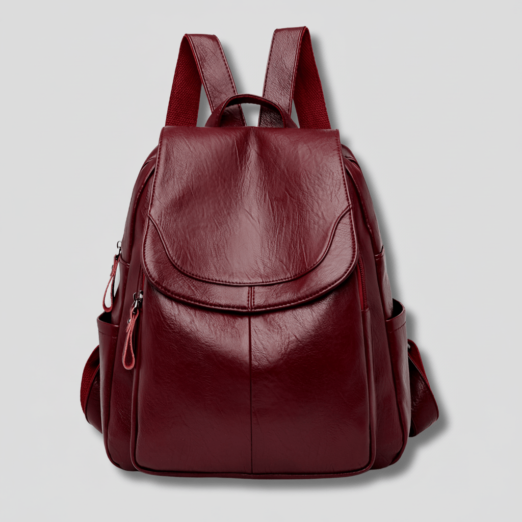 OPULENZA – Elegante mochila de cuero antirrobo para mujeres