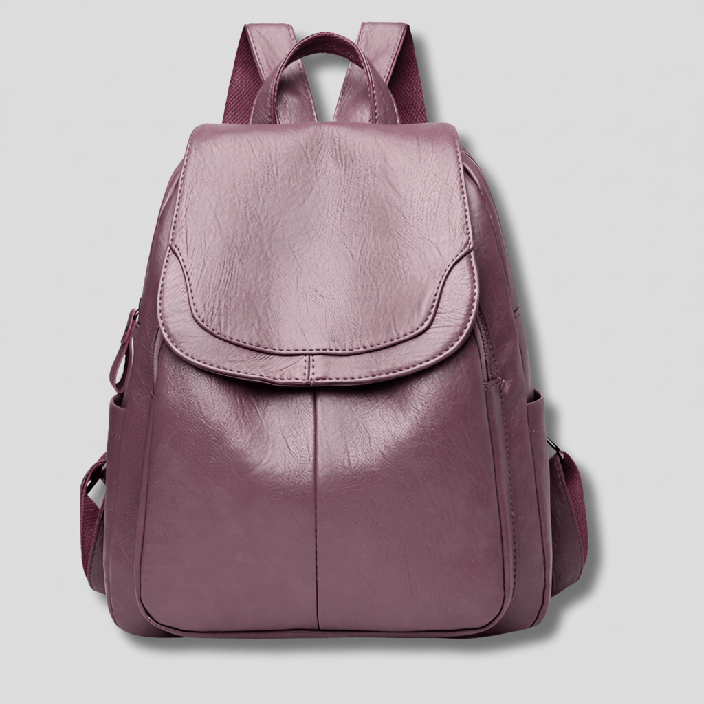 OPULENZA – Elegante mochila de cuero antirrobo para mujeres