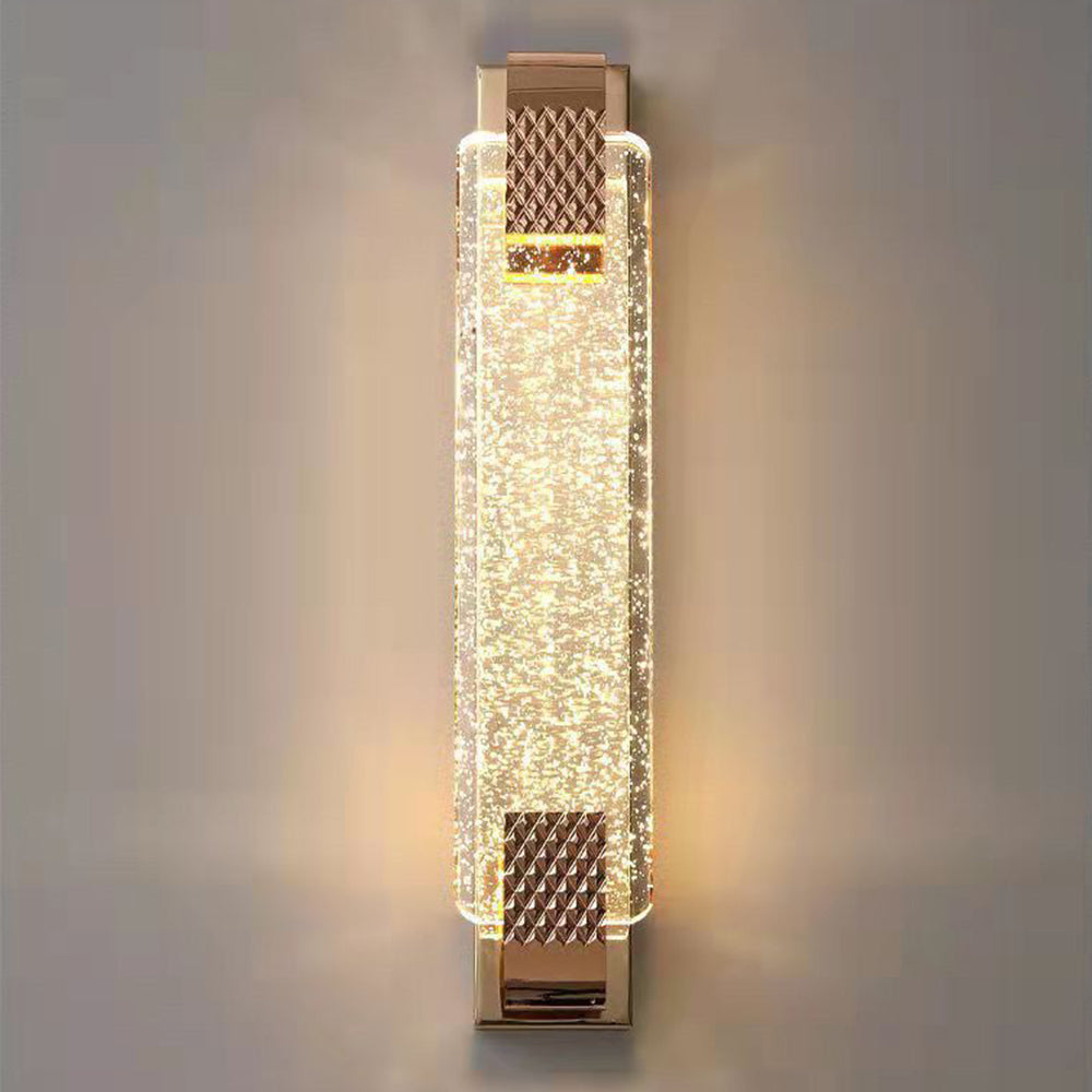 Luz de Pared de Cristal Elegante - Apliques Exquisitos para Espacios Lujosos