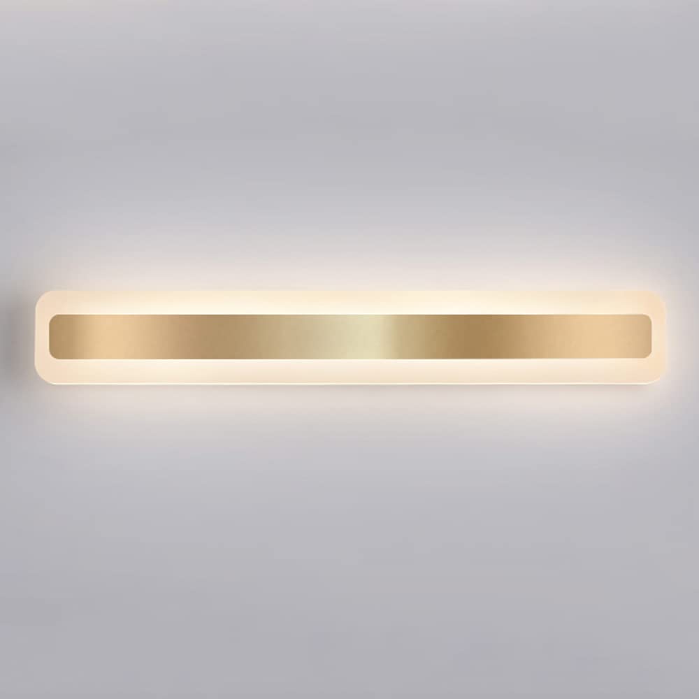 Lámpara de Pared para Espejo de Baño Elegante con Larga Luz de Vanity de Metal