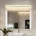 Lámpara de Pared para Espejo de Baño Elegante con Larga Luz de Vanity de Metal