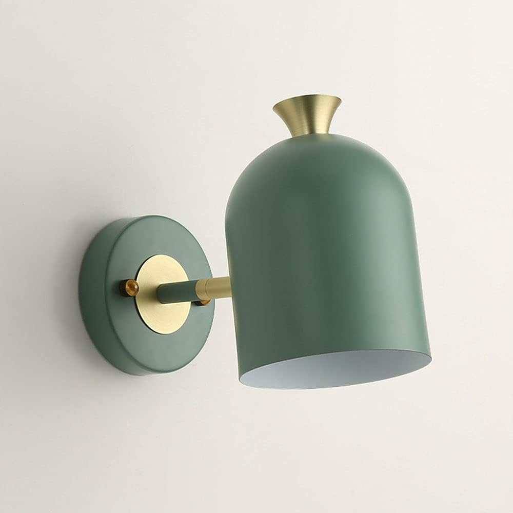 Aplique de Pared de Hierro Elegante - Diseño Moderno de 1 Bombilla para Espacios Estilosos