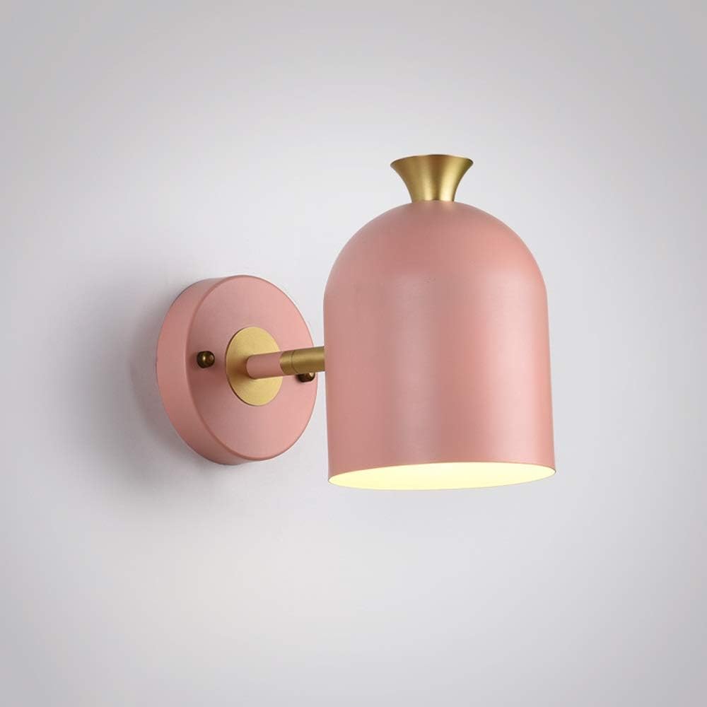 Aplique de Pared de Hierro Elegante - Diseño Moderno de 1 Bombilla para Espacios Estilosos