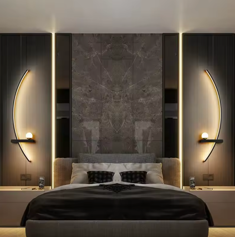 Luz de Pared LED Elegante – Aplique de Aluminio Moderno para Interiores del Hogar
