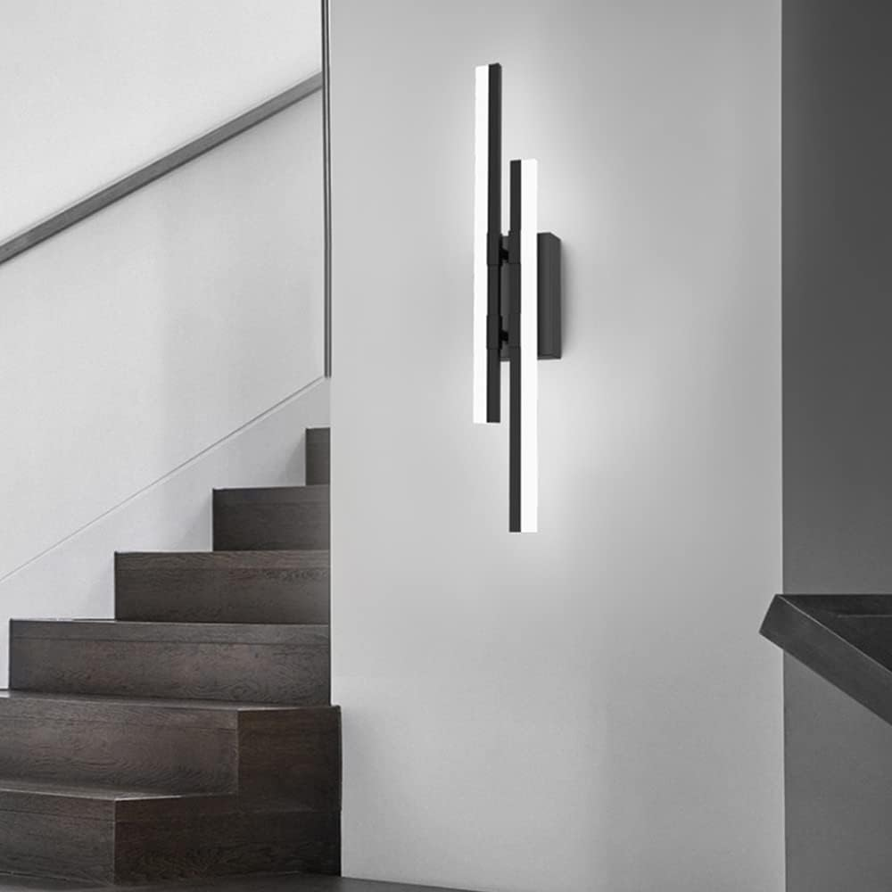 Aplique de Pared Largo de Acrílico Elegante con Iluminación LED