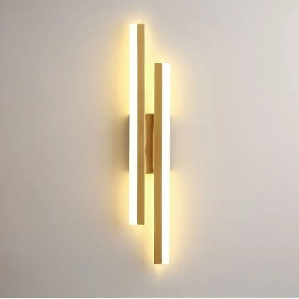 Aplique de Pared Largo de Acrílico Elegante con Iluminación LED