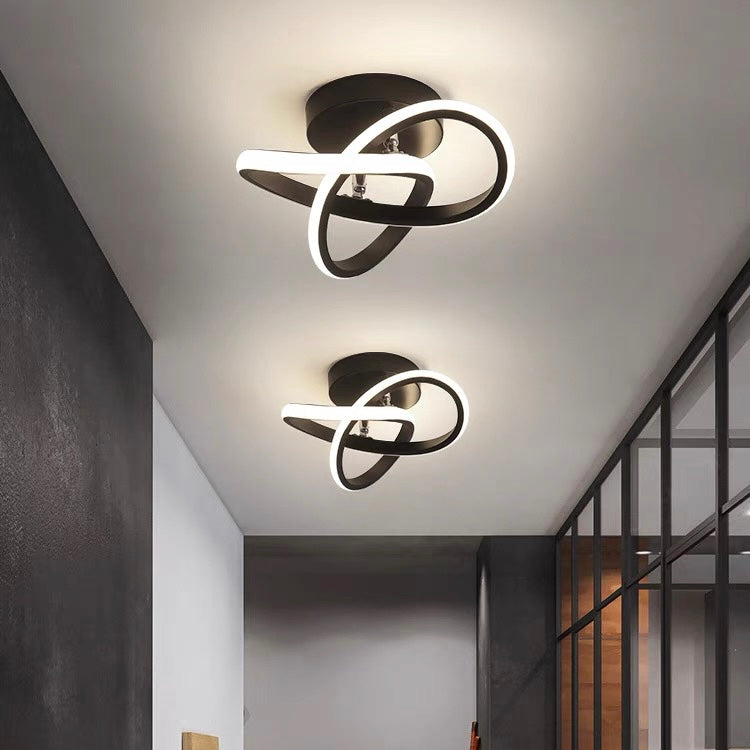 Luz de Techo Elegante de Montaje Empotrado de Metal - Diseño LED Eficiente en Energía