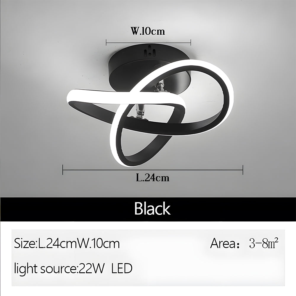 Luz de Techo Elegante de Montaje Empotrado de Metal - Diseño LED Eficiente en Energía