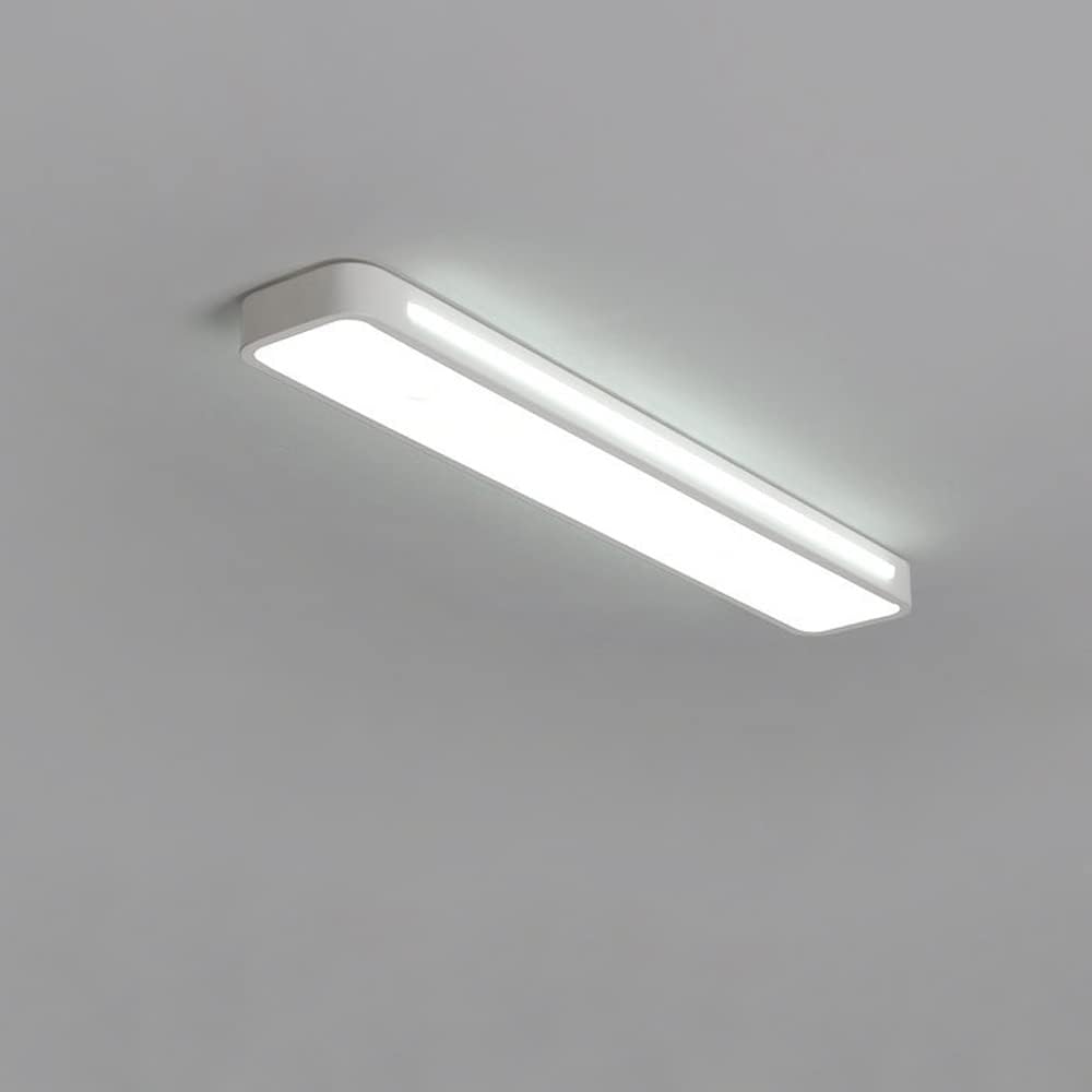 Luz de Techo LED Larga Elegante Nórdica Minimalista - Diseño Eficiente en Energía