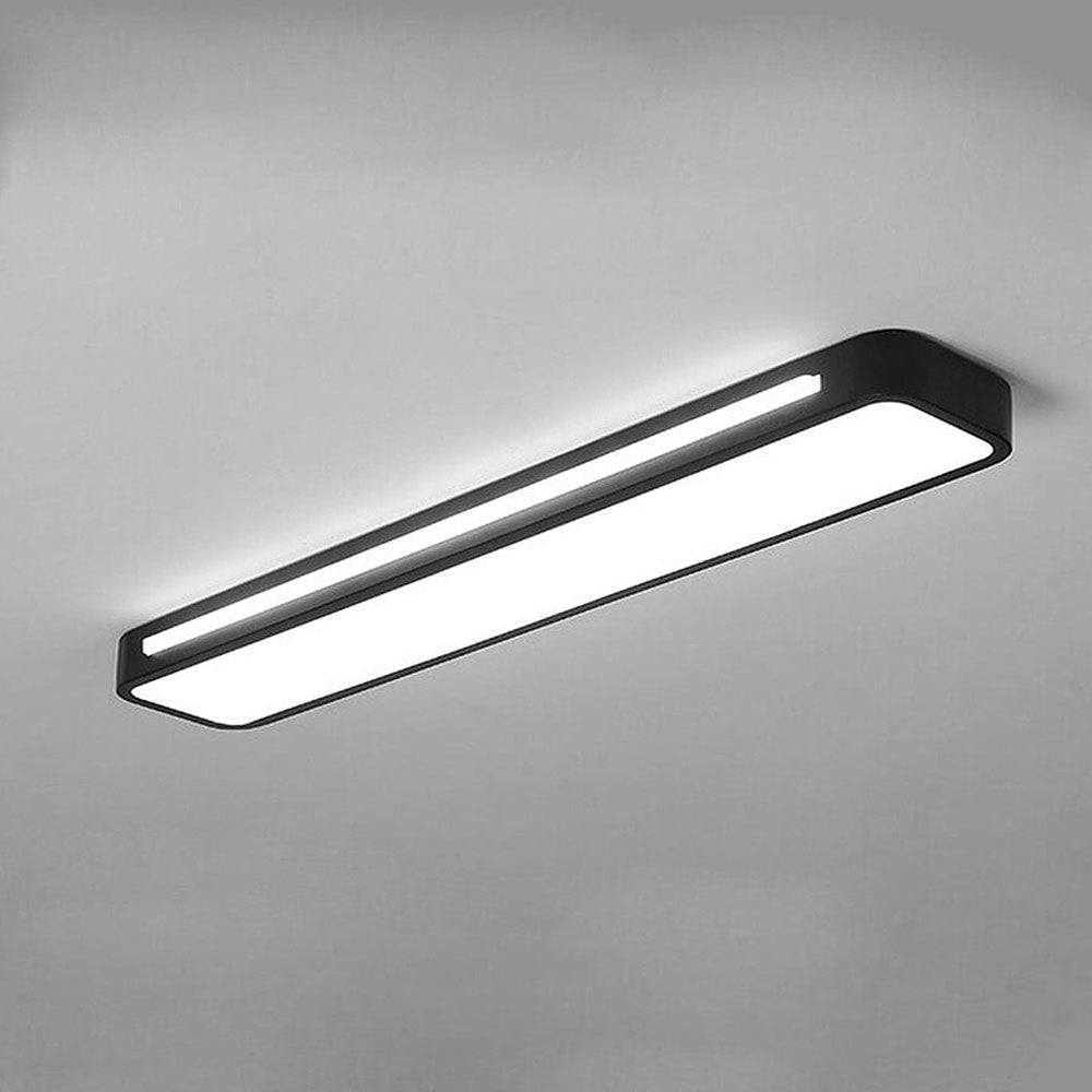 Luz de Techo LED Larga Elegante Nórdica Minimalista - Diseño Eficiente en Energía