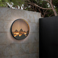 Lámpara de Pared Exterior Elegante - Luz LED Integrada para Exterior