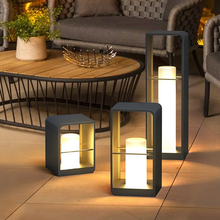 Luces Solares Elegantes para Exteriores - Iluminación LED Ecológica para Jardines