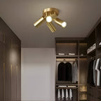 Zenora | Lámpara de techo LED de diseño moderno en latón