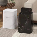 Kalsten | Elegante cubo de basura con diseño de mármol y tapa oscilante