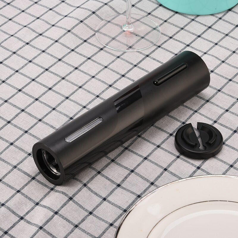 Abrebotellas de Vino Eléctrico con Batería Recargable y Diseño Elegante